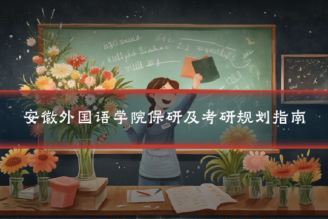 安徽外国语学院保研及考研规划指南