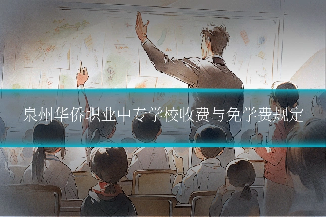 泉州华侨职业中专学校收费与免学费规定