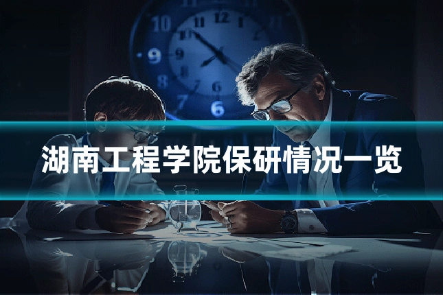 湖南工程学院保研情况一览