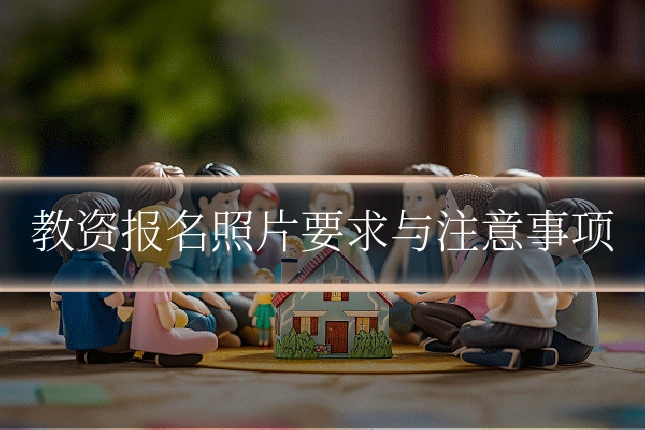 教资报名照片要求与注意事项