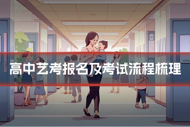 高中艺考报名及考试流程梳理