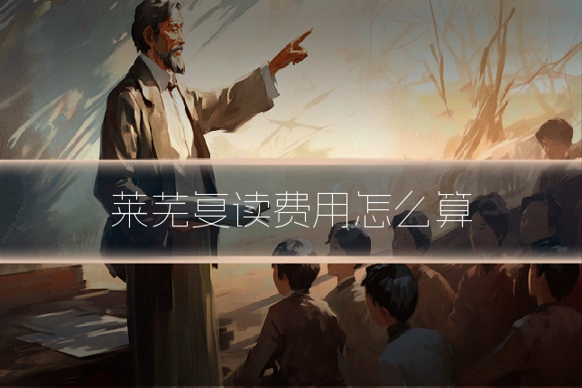 莱芜复读费用怎么算