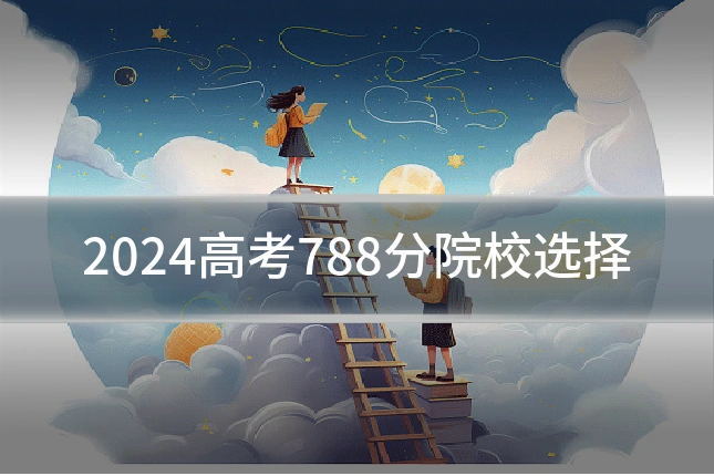 2024高考788分院校选择