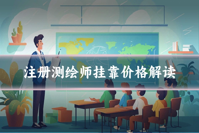 注册测绘师挂靠价格解读