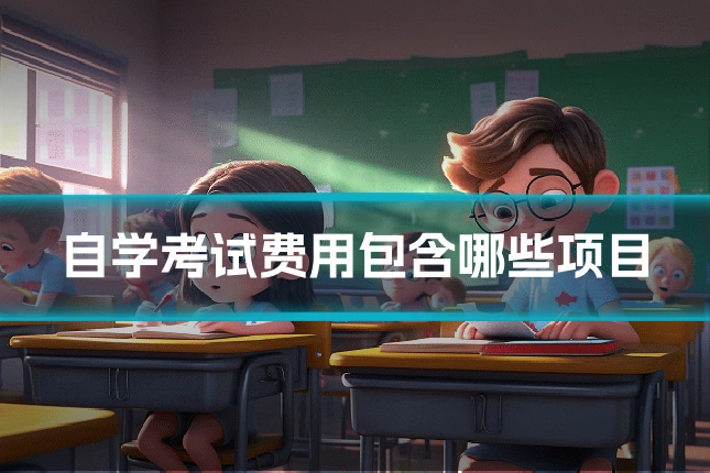自学考试费用包含哪些项目
