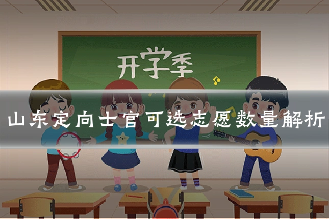 山东定向士官可选志愿数量解析