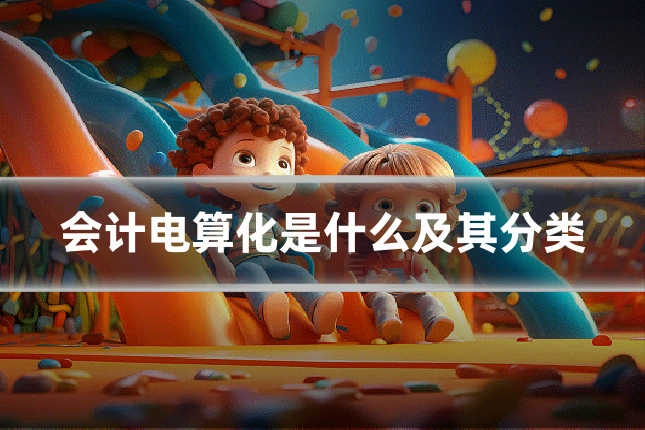 会计电算化是什么及其分类
