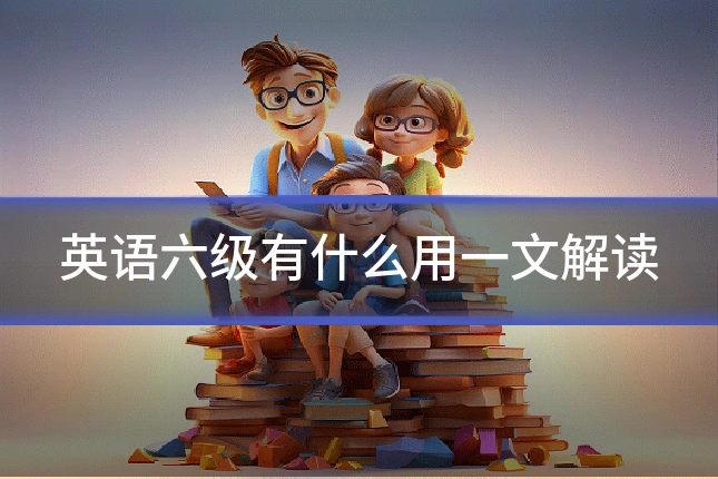 英语六级有什么用一文解读