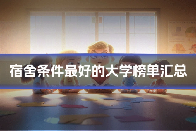 宿舍条件最好的大学榜单汇总