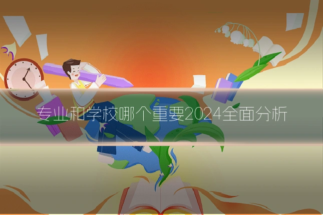 专业和学校哪个重要2024全面分析