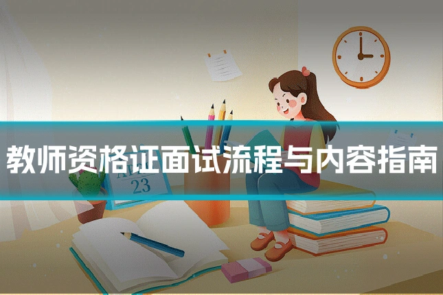 教师资格证面试流程与内容指南