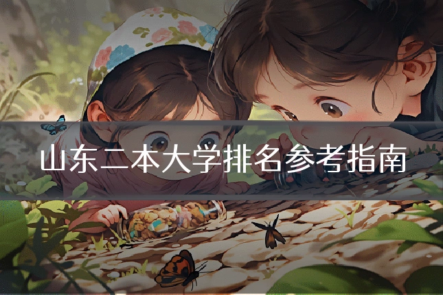 山东二本大学排名参考指南