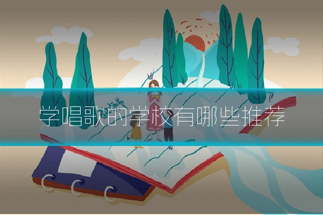 学唱歌的学校有哪些推荐