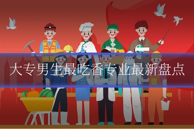 大专男生最吃香专业最新盘点