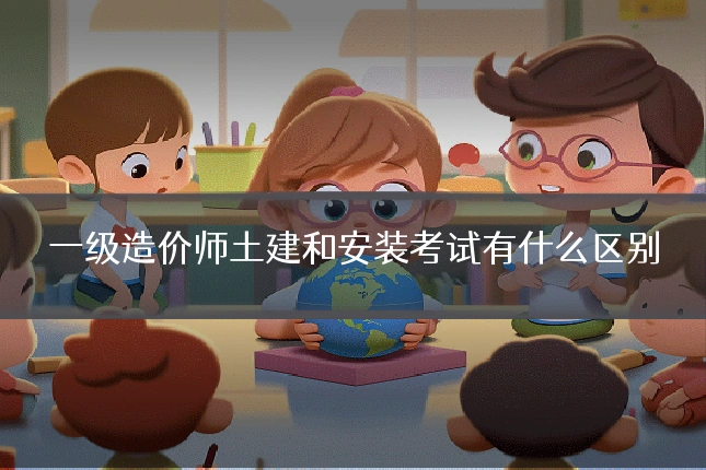 一级造价师土建和安装考试有什么区别