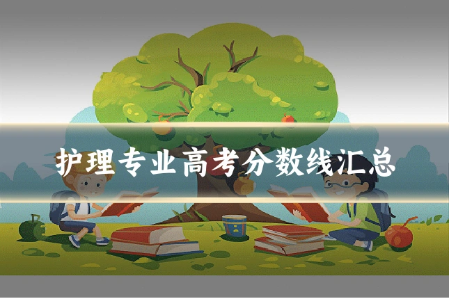 护理专业高考分数线汇总