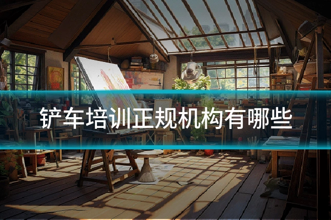 铲车培训正规机构有哪些