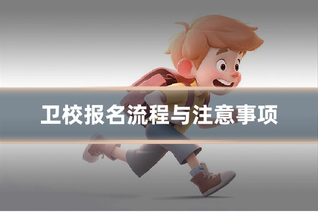 卫校报名流程与注意事项