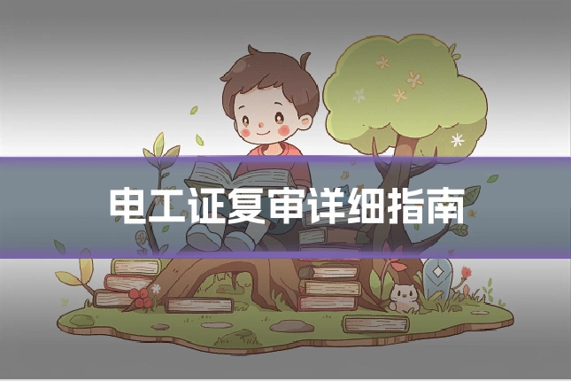 电工证复审详细指南