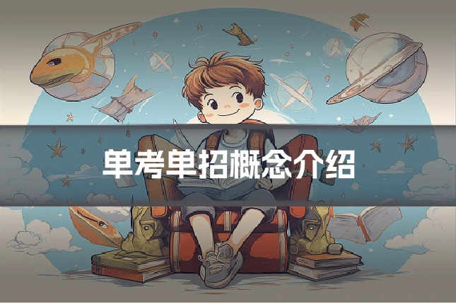 单考单招概念介绍