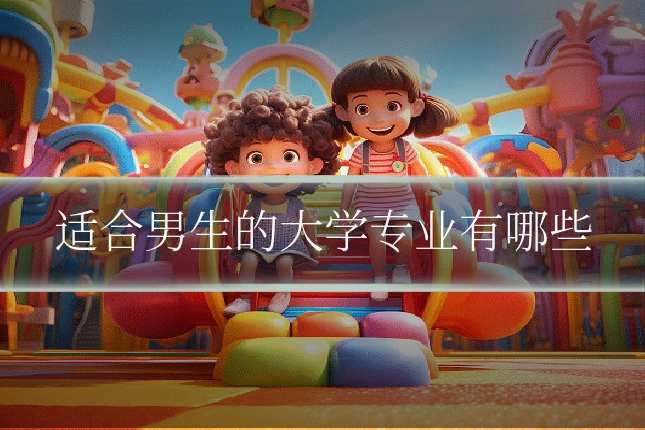 适合男生的大学专业有哪些