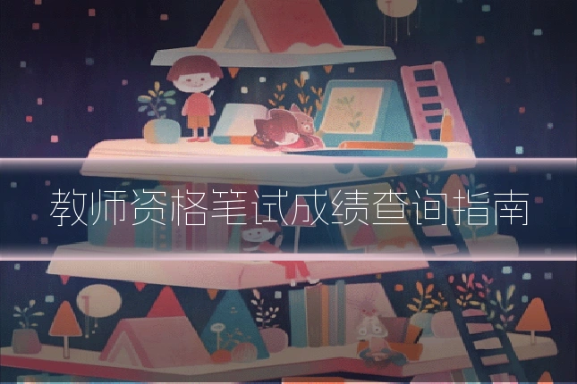 教师资格笔试成绩查询指南