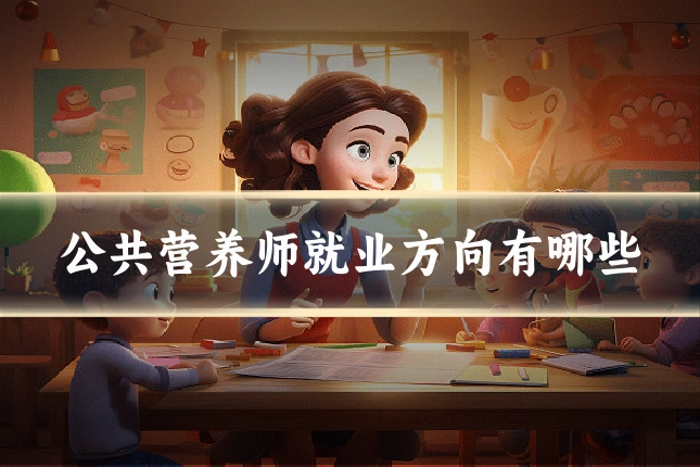 公共营养师就业方向有哪些