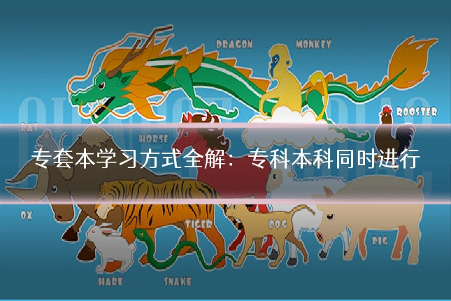 专套本学习方式全解:专科本科同时进行