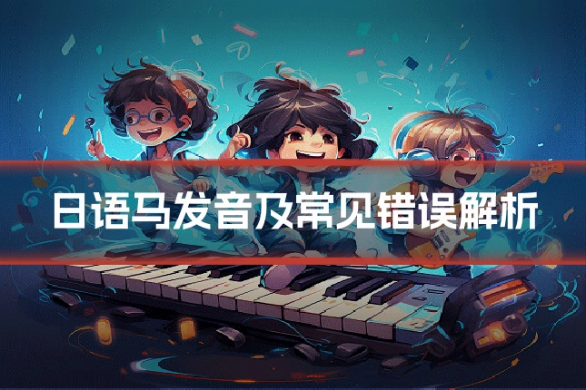日语马发音及常见错误解析