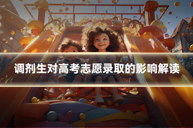 调剂生对高考志愿录取的影响解读