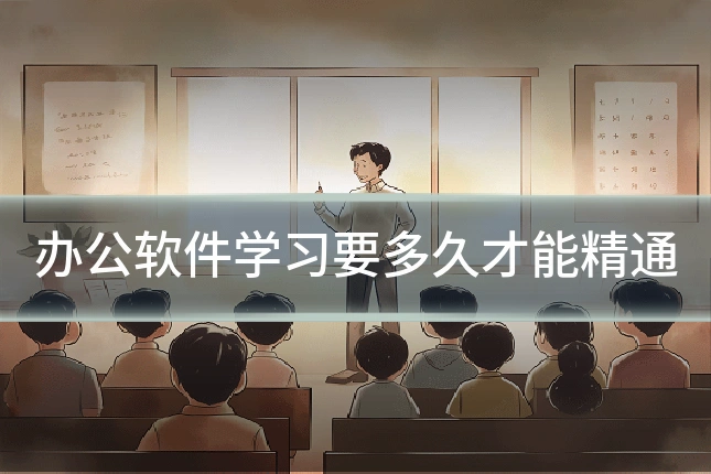 办公软件学习要多久才能精通