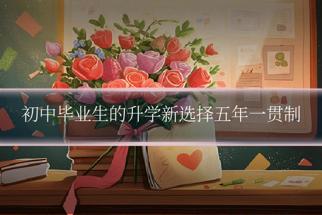 初中毕业生的升学新选择五年一贯制
