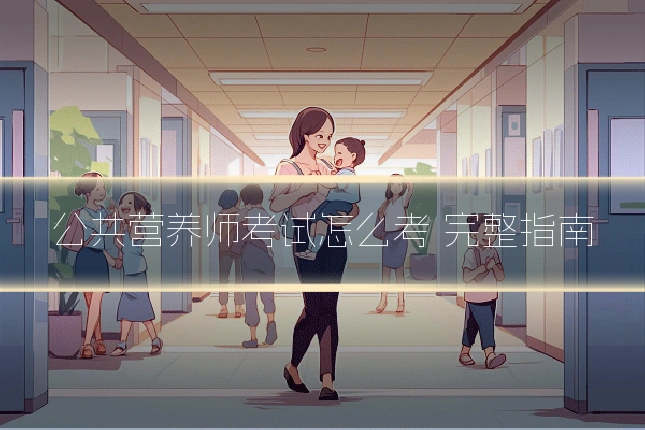 公共营养师考试怎么考 完整指南
