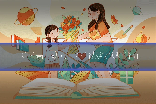 2024高三联考一本分数线预测分析