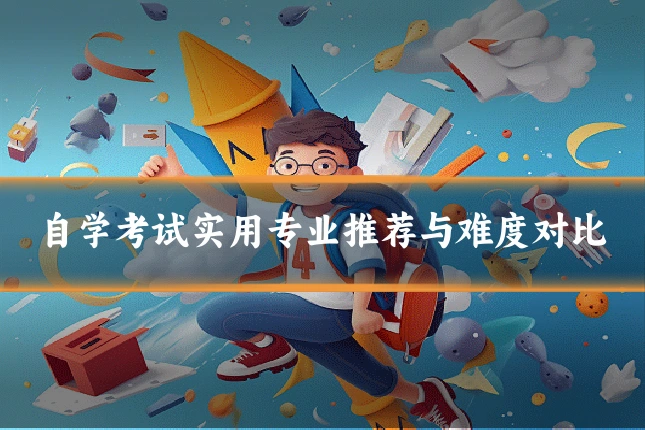 自学考试实用专业推荐与难度对比