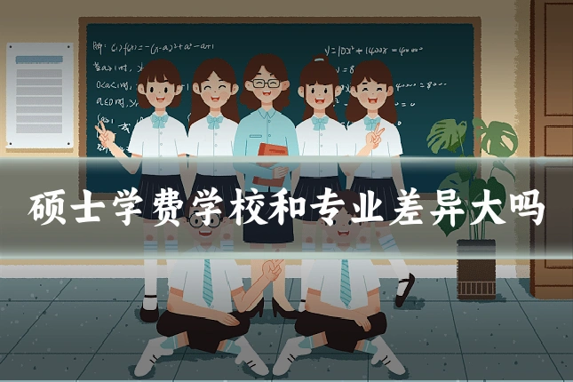硕士学费学校和专业差异大吗