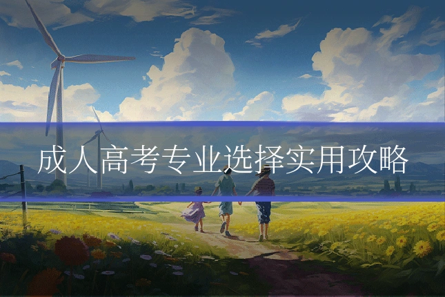 成人高考专业选择实用攻略
