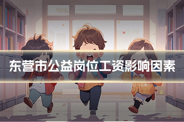 东营市公益岗位工资影响因素