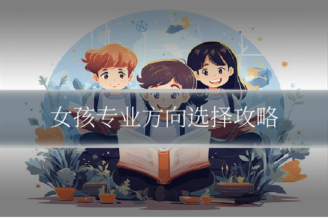 女孩专业方向选择攻略