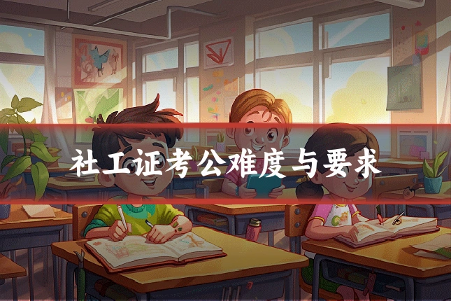 社工证考公难度与要求