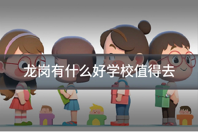 龙岗有什么好学校值得去