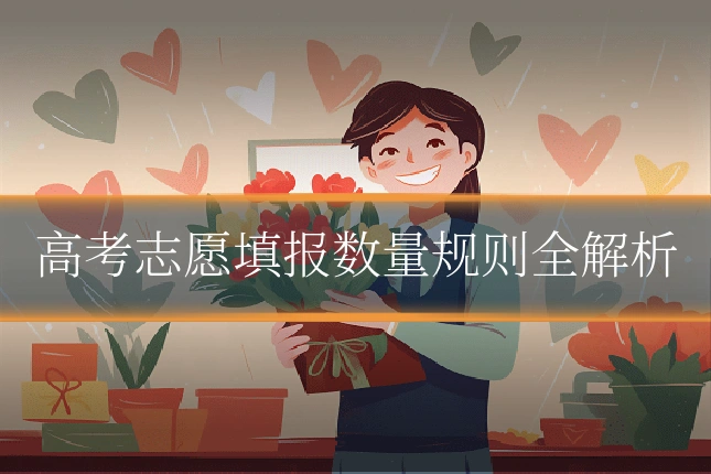 高考志愿填报数量规则全解析
