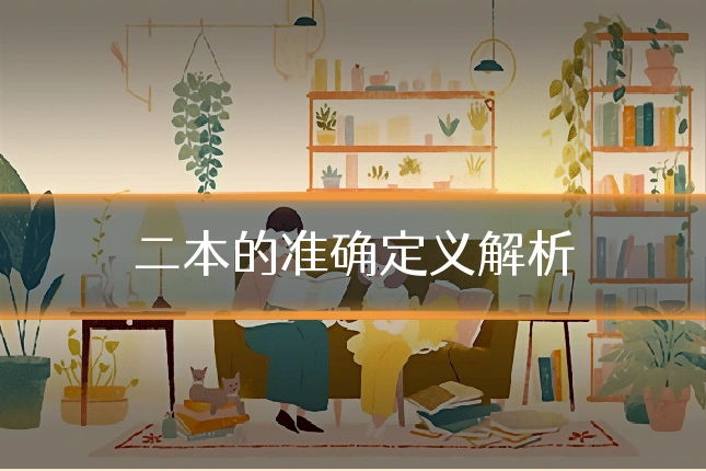 二本的准确定义解析