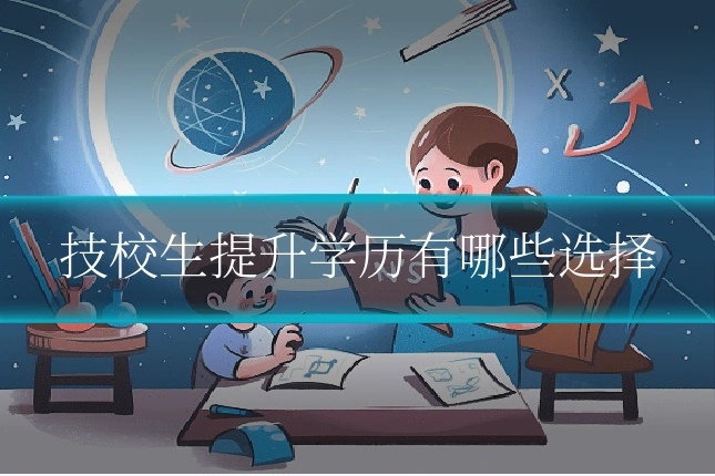 技校生提升学历有哪些选择