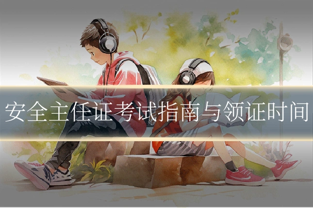 安全主任证考试指南与领证时间