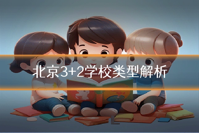 北京3+2学校类型解析