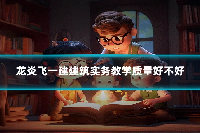 龙炎飞一建建筑实务教学质量好不好