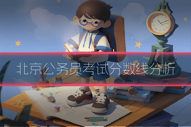 北京公务员考试分数线分析