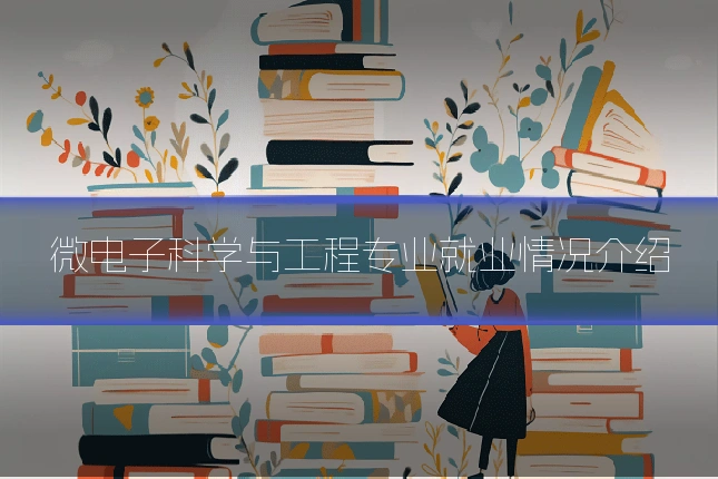 微电子科学与工程专业就业情况介绍
