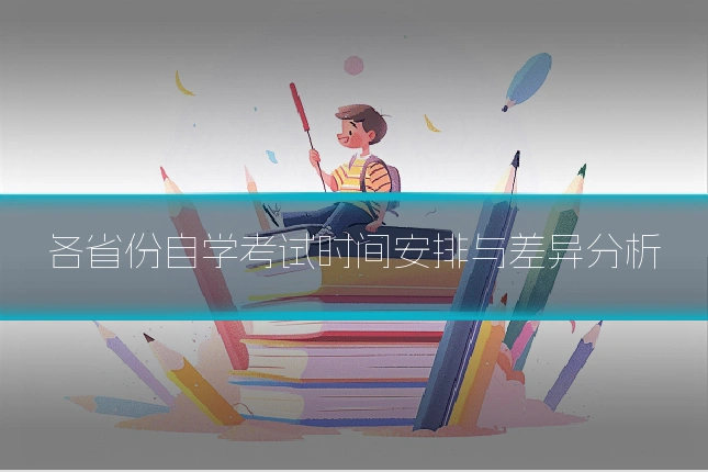 各省份自学考试时间安排与差异分析